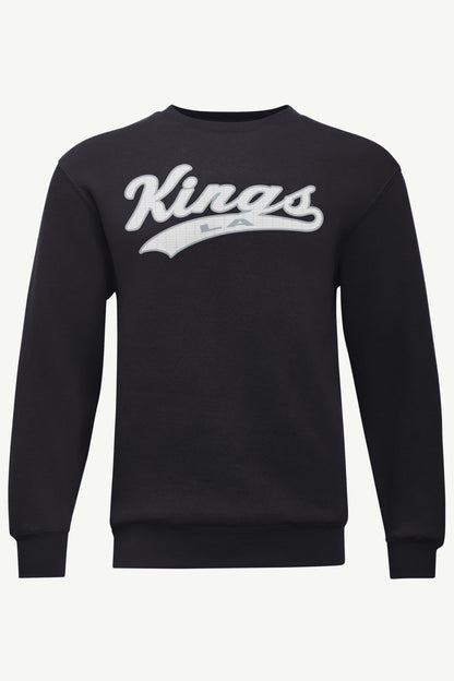 MENS LOS ANGELES KINGS TAILSWEEP SWEATSHIRT - Black
