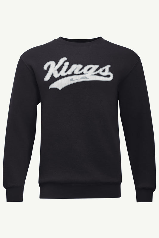 MENS LOS ANGELES KINGS TAILSWEEP SWEATSHIRT - Black