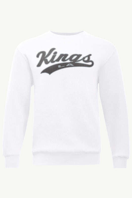 MENS LOS ANGELES KINGS TAILSWEEP SWEATSHIRT - White