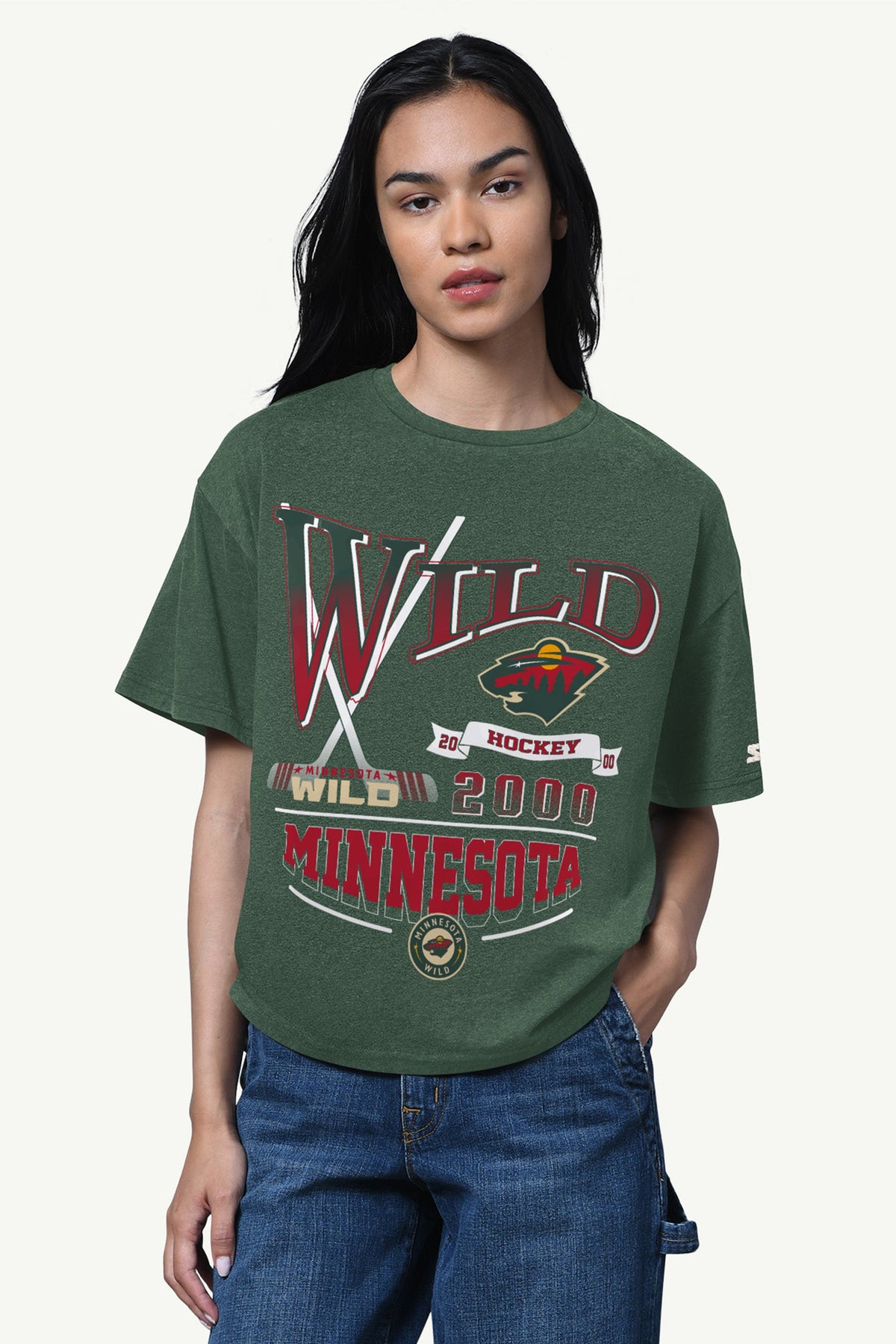 WOMENS MINNESOTA WILD HALL OF FAME T SHIRT - Starter