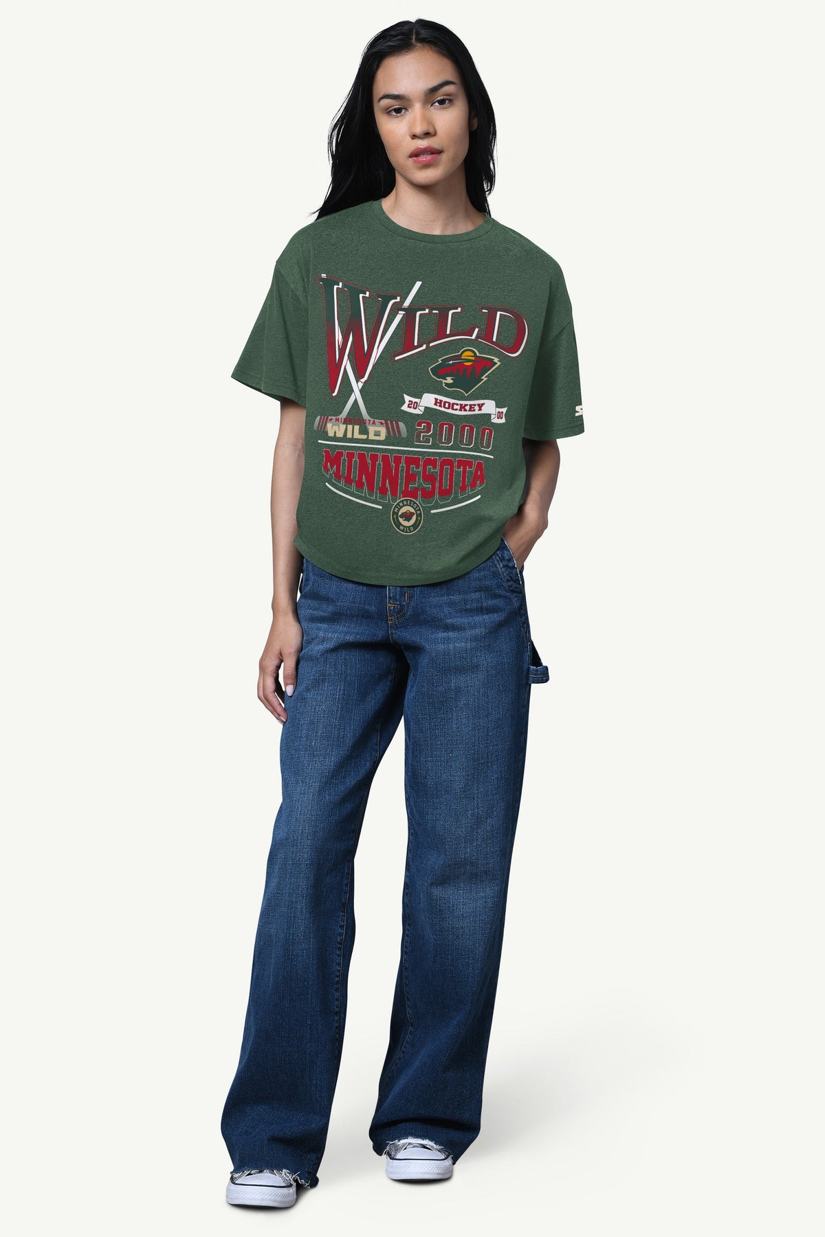 WOMENS MINNESOTA WILD HALL OF FAME T SHIRT - Starter
