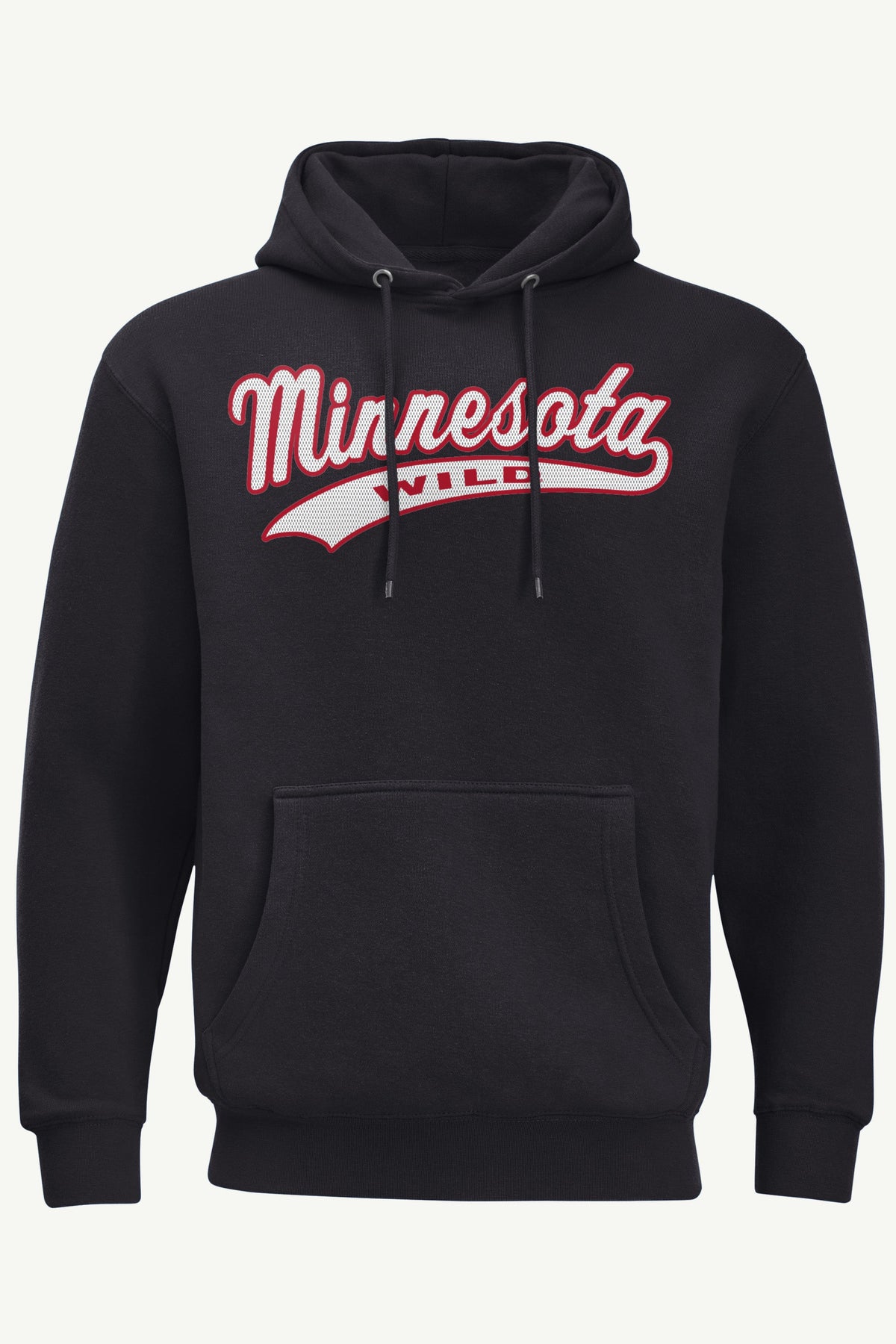 MENS MINNESOTA WILD TAILSWEEP HOODIE - Black