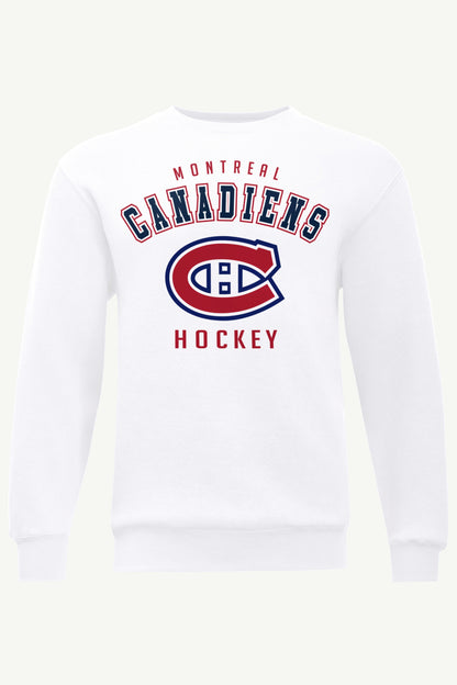 MENS MONTREAL CANADIENS GRAPHIC SWEATSHIRT - White