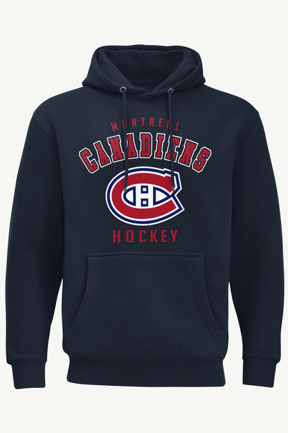 MENS MONTREAL CANADIENS GRAPHIC HOODIE - Navy