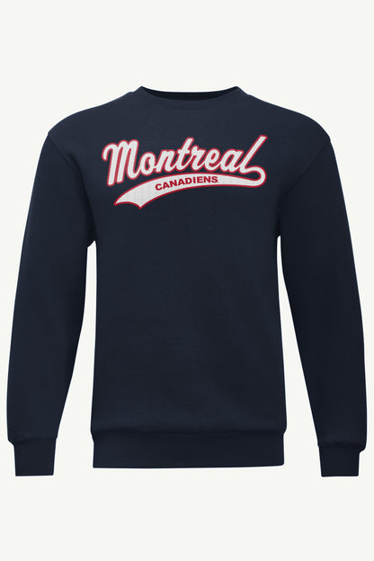 MENS MONTREAL CANADIENS TAILSWEEP SWEATSHIRT - Navy