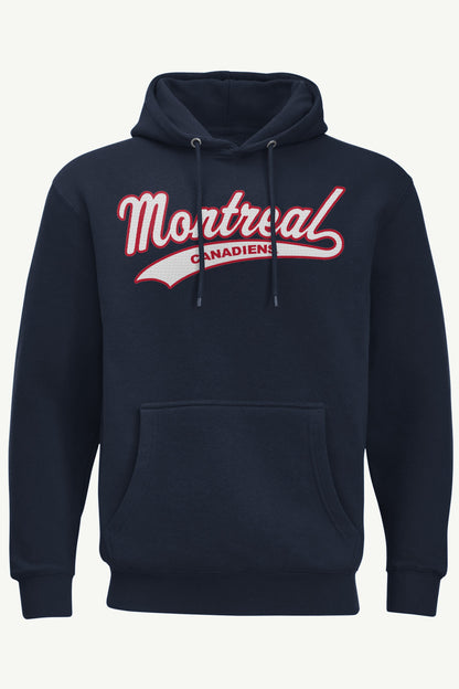 MENS MONTREAL CANADIENS TAILSWEEP HOODIE - Navy
