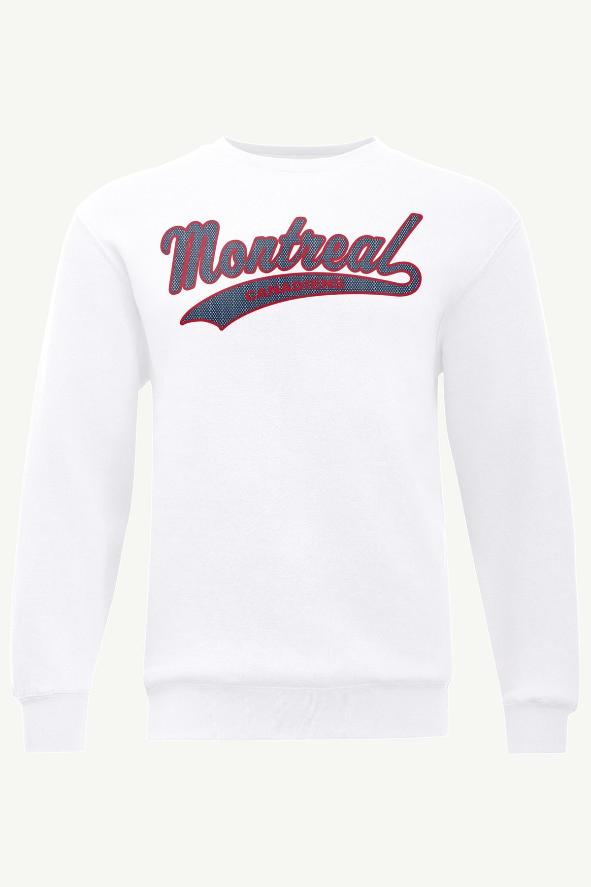 MENS MONTREAL CANADIENS TAILSWEEP SWEATSHIRT - White