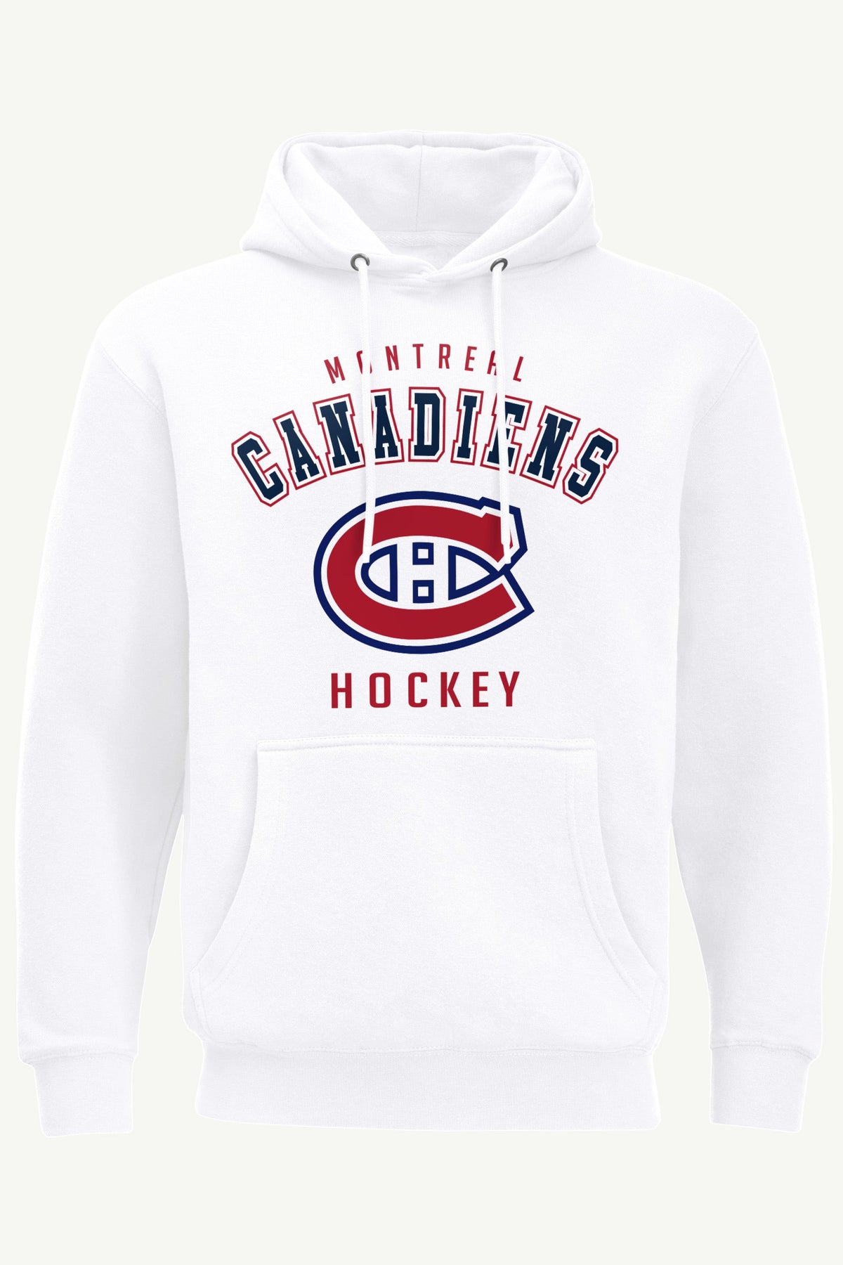 MENS MONTREAL CANADIENS GRAPHIC HOODIE - White