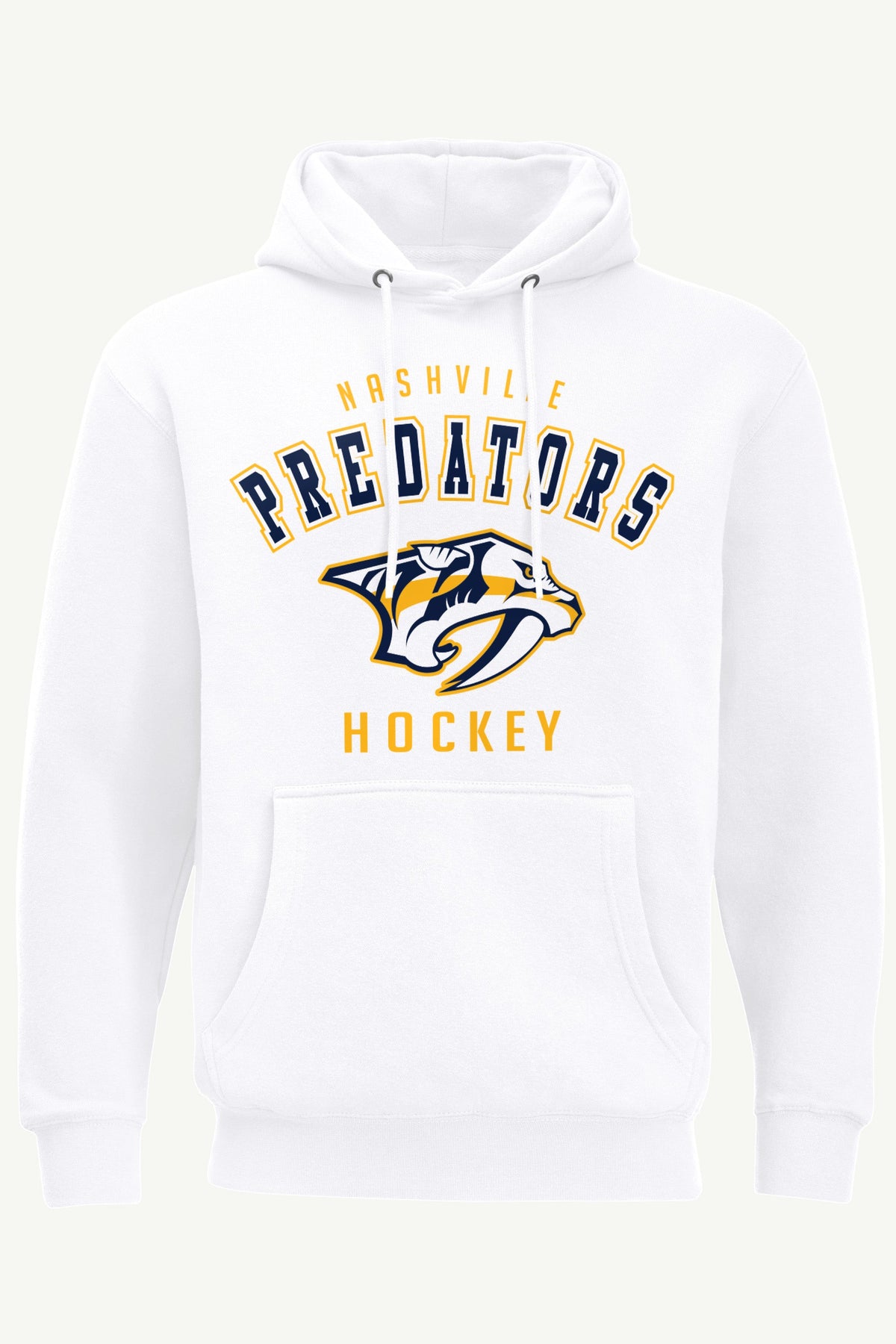 MENS NASHVILLE PREDATORS GRAPHIC HOODIE - White