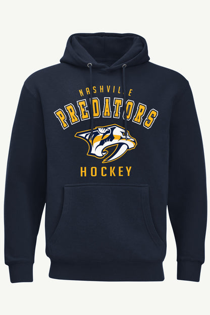 MENS NASHVILLE PREDATORS GRAPHIC HOODIE - Navy