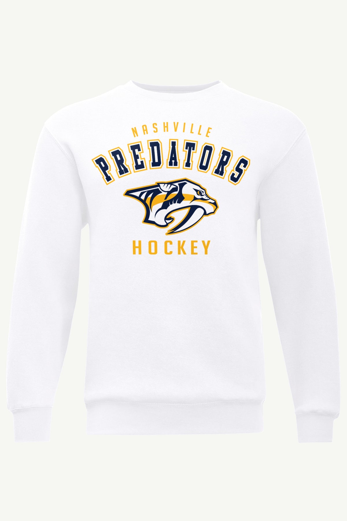MENS NASHVILLE PREDATORS GRAPHIC SWEATSHIRT - White