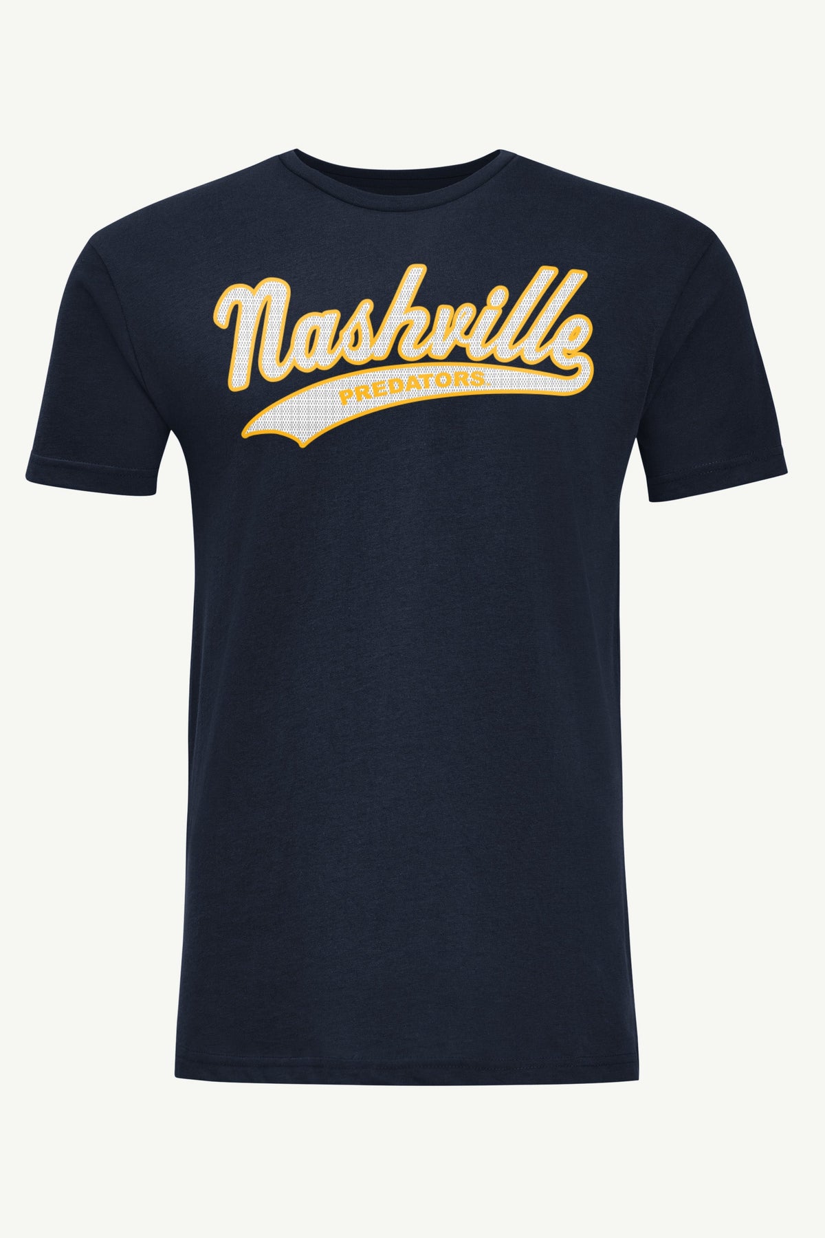 MENS NASHVILLE PREDATORS TAILSWEEP T SHIRT - Navy