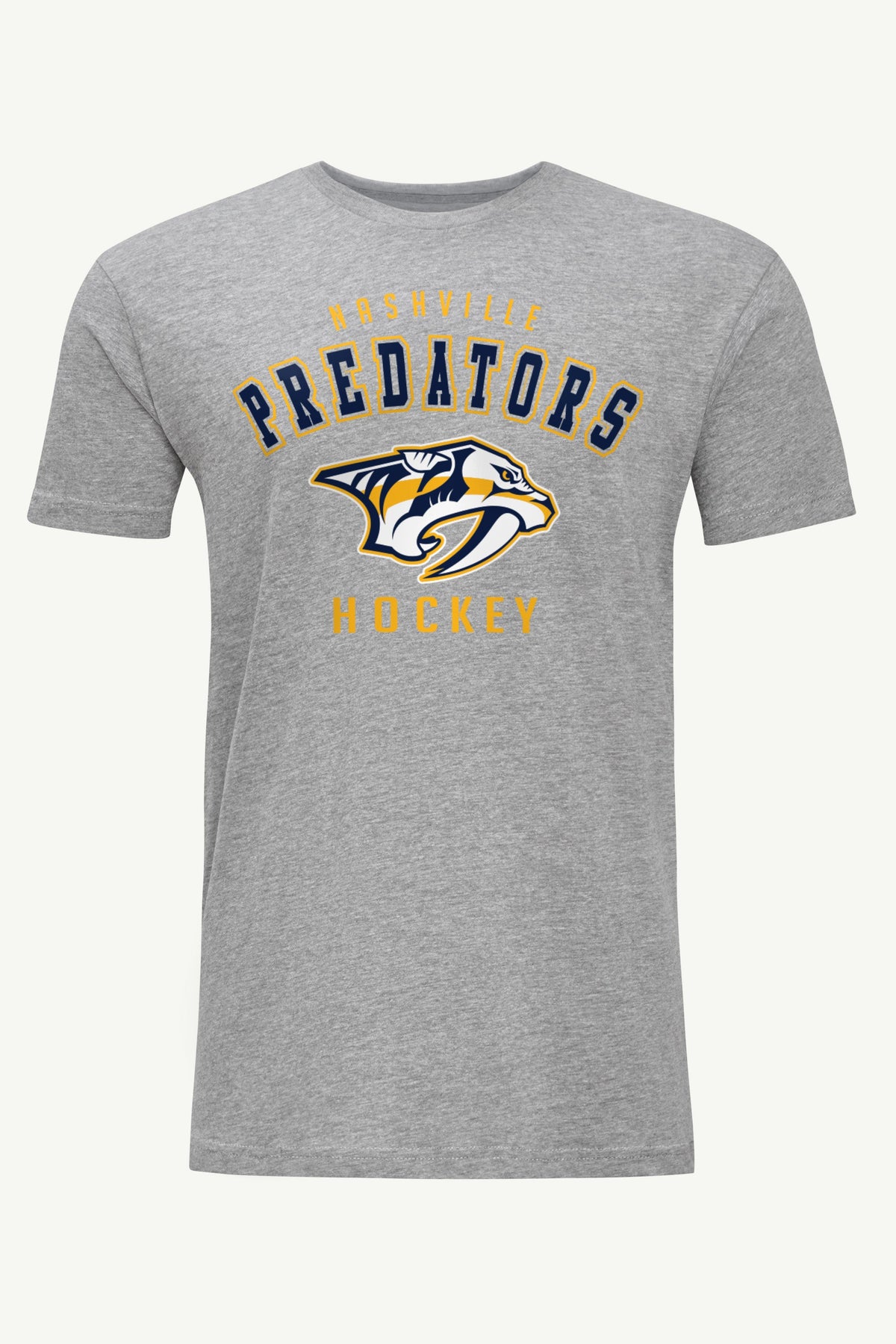 MENS NASHVILLE PREDATORS GRAPHIC T SHIRT - Heather Grey