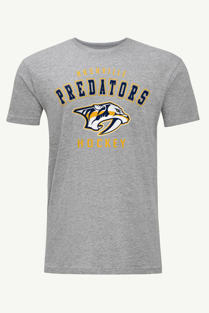MENS NASHVILLE PREDATORS GRAPHIC T SHIRT - Heather Grey