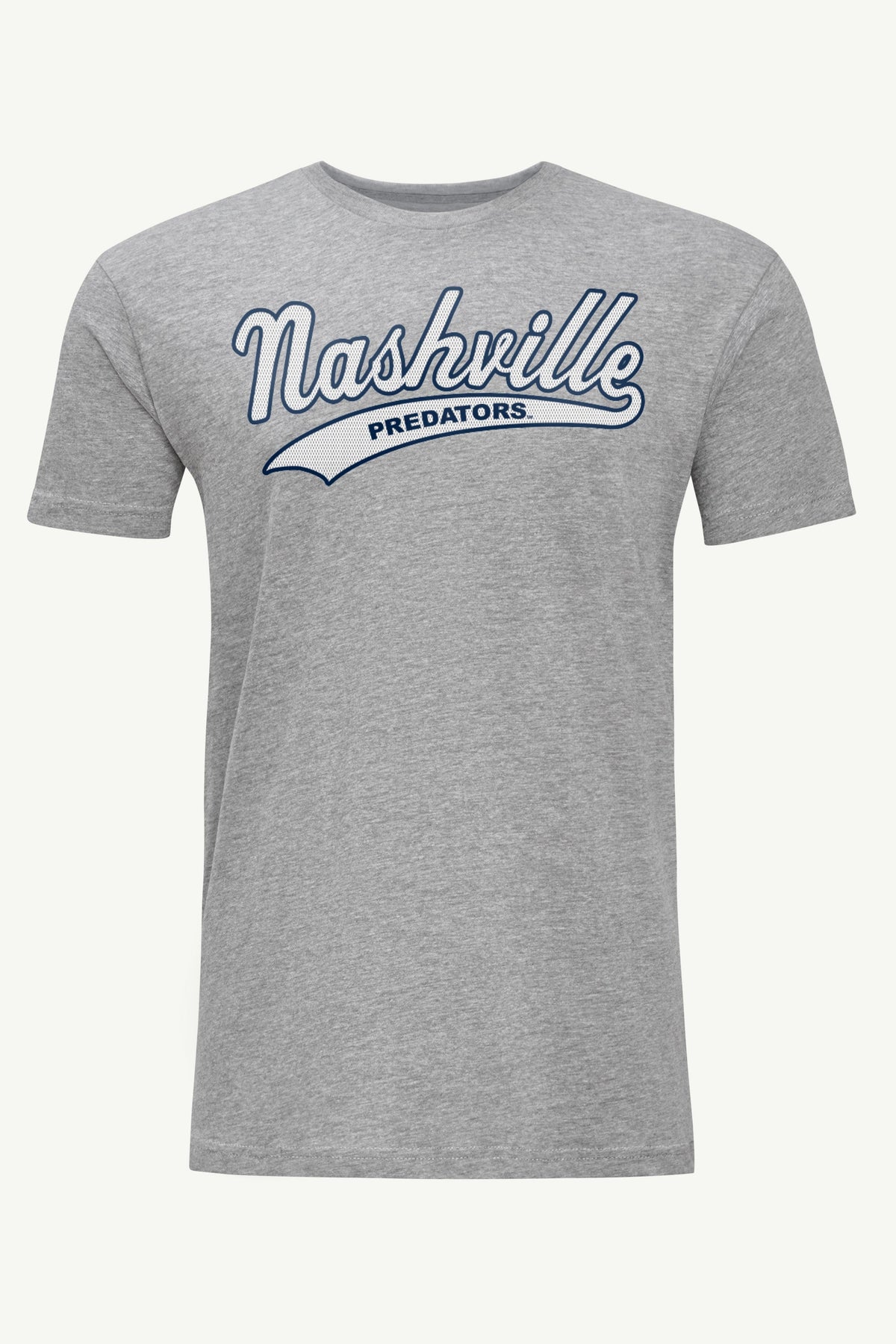 MENS NASHVILLE PREDATORS TAILSWEEP T SHIRT - Heather Grey