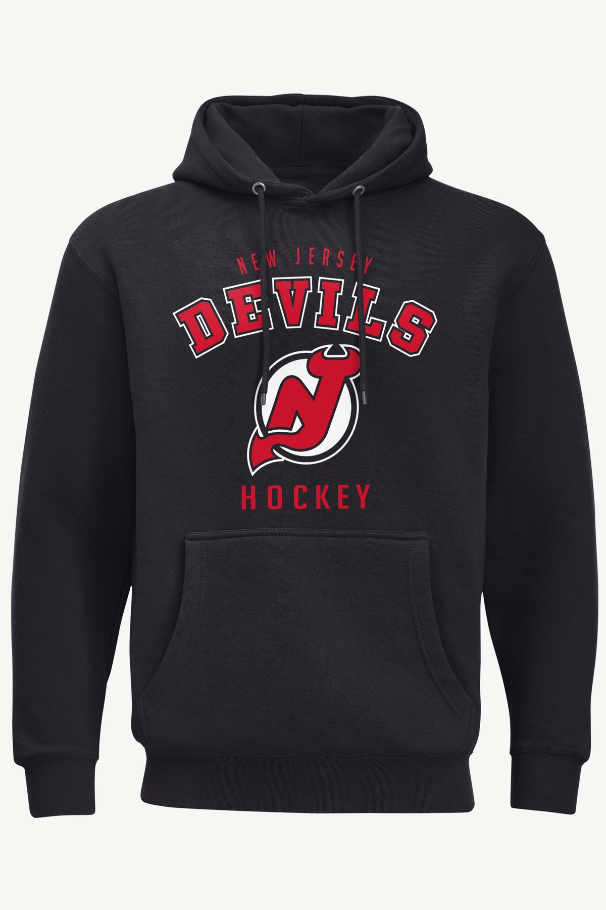 MENS NEW JERSEY DEVILS GRAPHIC HOODIE - Black