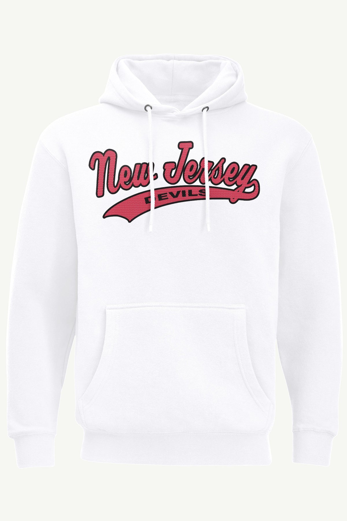 MENS NEW JERSEY DEVILS TAILSWEEP HOODIE - White