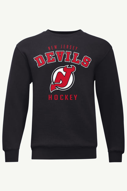 MENS NEW JERSEY DEVILS GRAPHIC SWEATSHIRT - Black