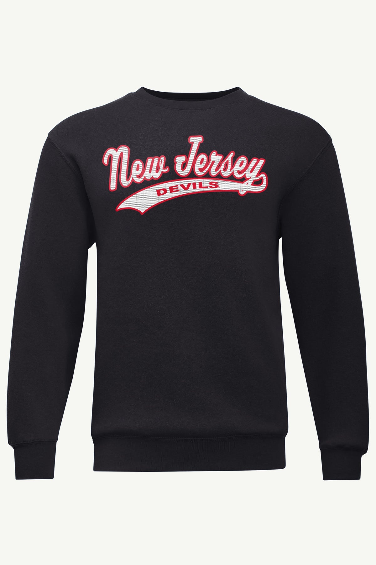 MENS NEW JERSEY DEVILS TAILSWEEP SWEATSHIRT - Black