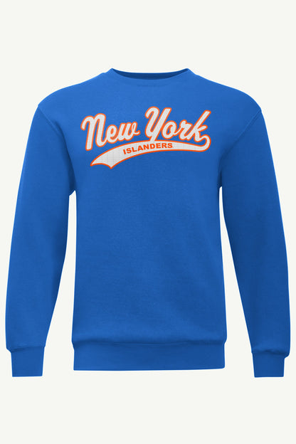 MENS NEW YORK ISLANDERS TAILSWEEP SWEATSHIRT - Royal