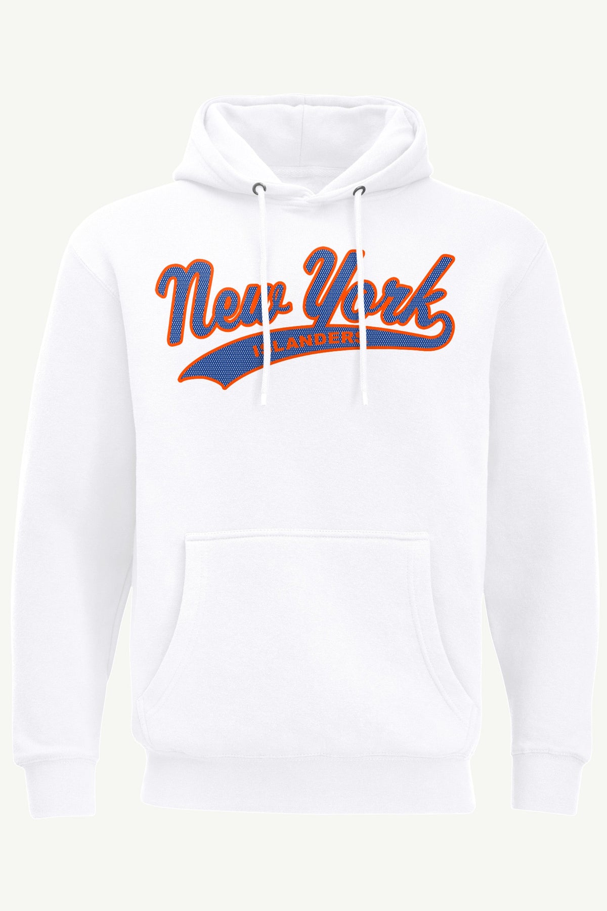 MENS NEW YORK ISLANDERS TAILSWEEP HOODIE - White