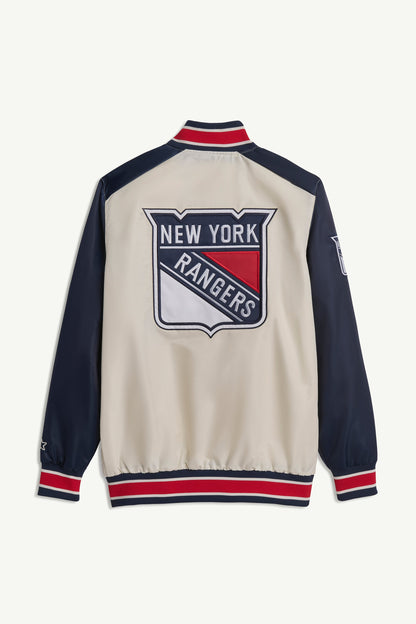 NEW YORK RANGERS THE RENEGADE VARSITY JACKET - Ny Rangers