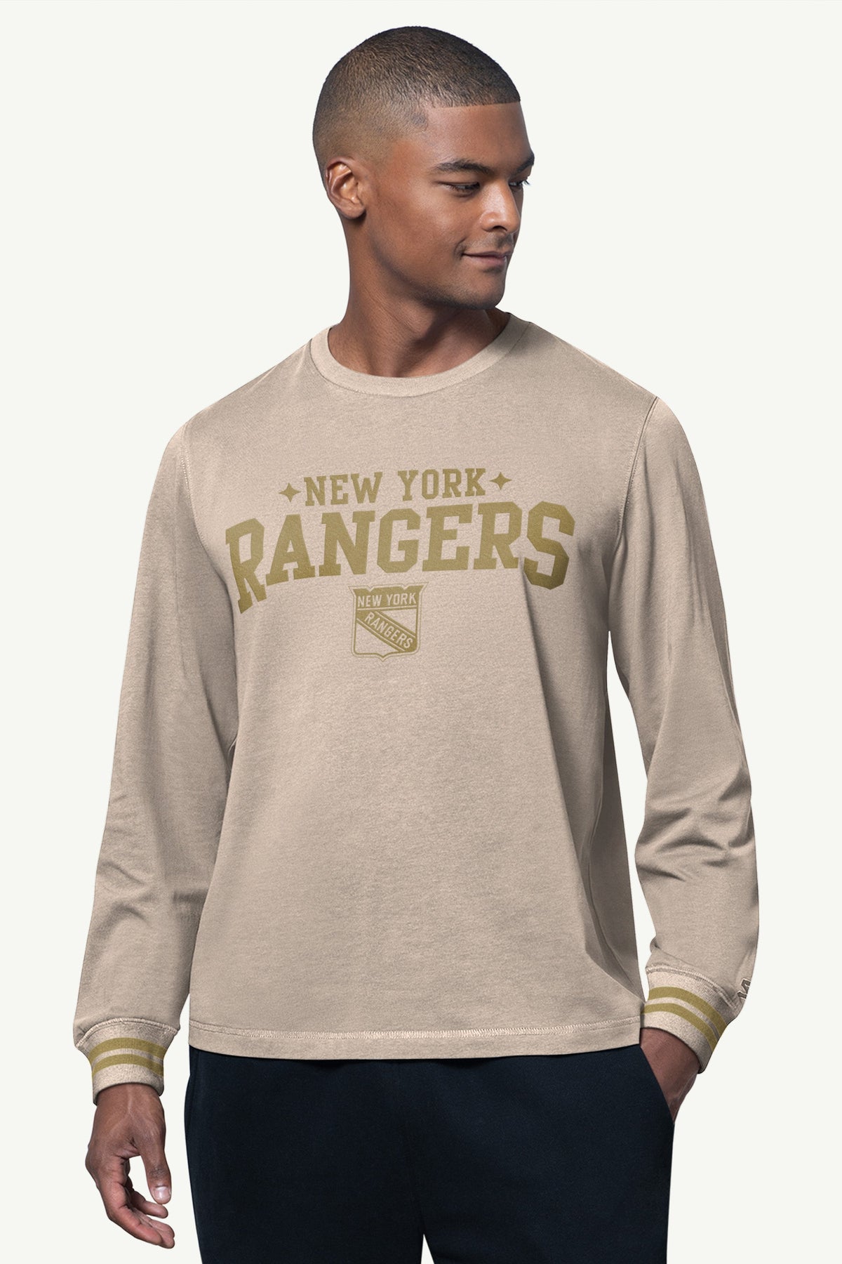 MENS NEW YORK RANGERS FIELD LONG SLEEVE - Starter