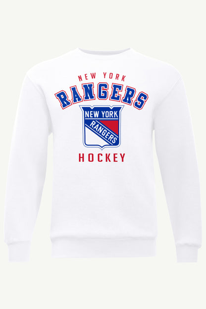MENS NEW YORK RANGERS GRAPHIC SWEATSHIRT - White