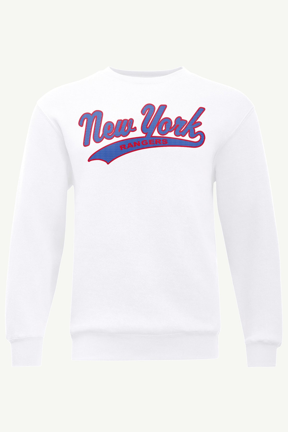 MENS NEW YORK RANGERS TAILSWEEP SWEATSHIRT - White