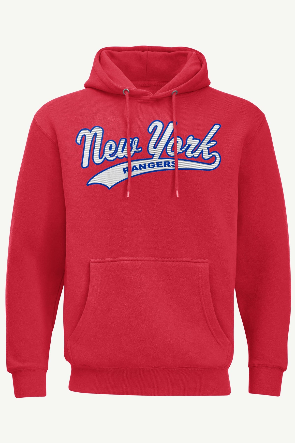 MENS NEW YORK RANGERS TAILSWEEP HOODIE - Red