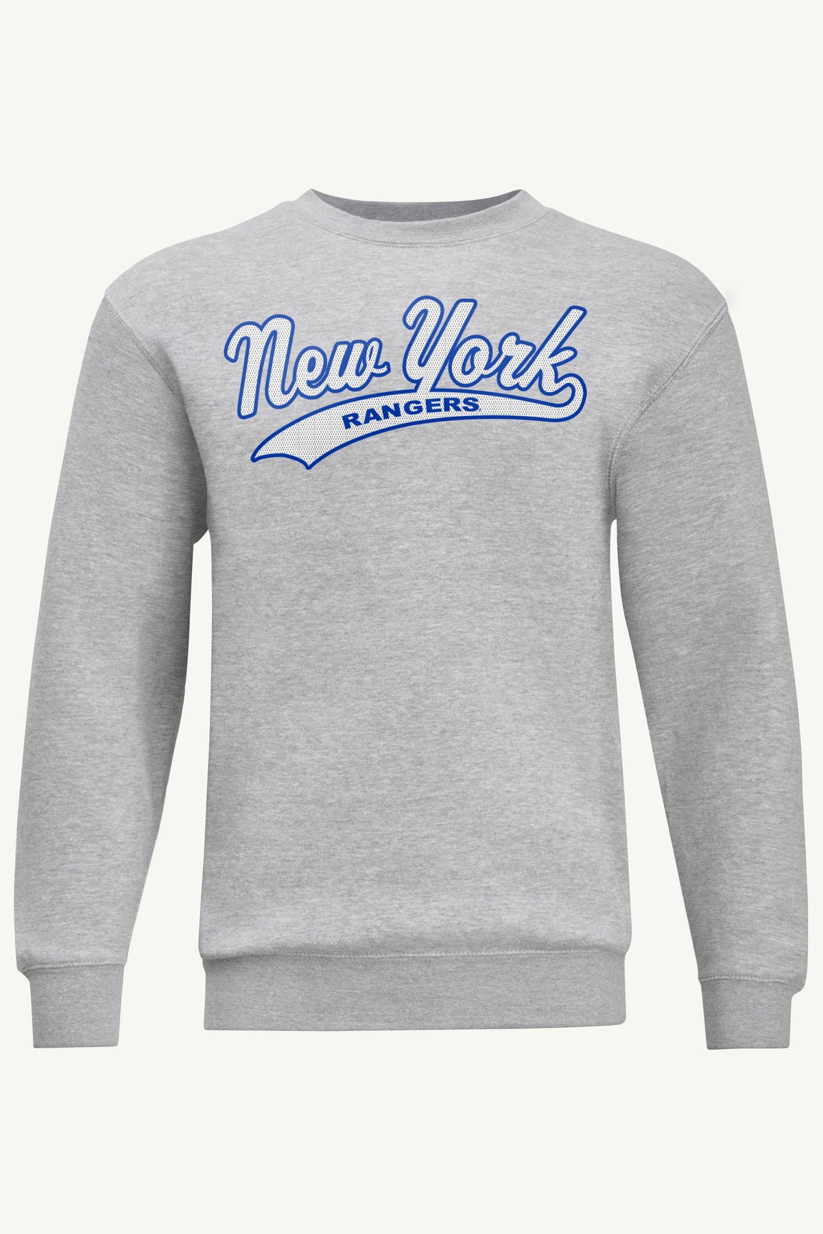 MENS NEW YORK RANGERS TAILSWEEP SWEATSHIRT - Heather Grey