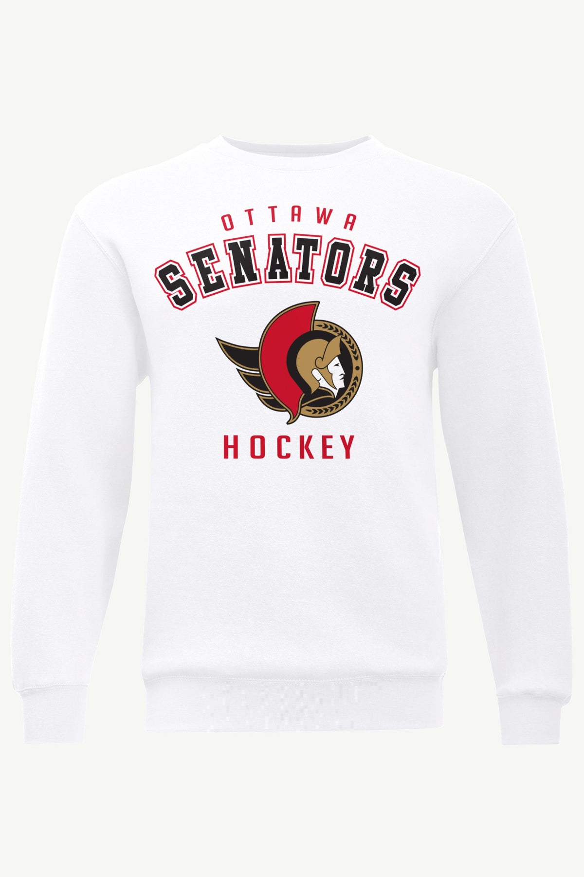 MENS OTTAWA SENATORS GRAPHIC SWEATSHIRT - White