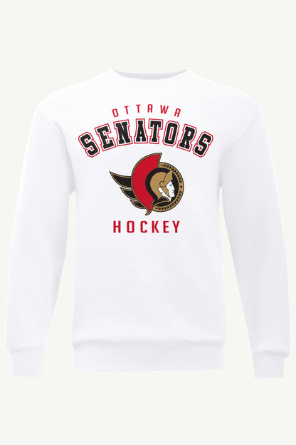 MENS OTTAWA SENATORS GRAPHIC SWEATSHIRT - White