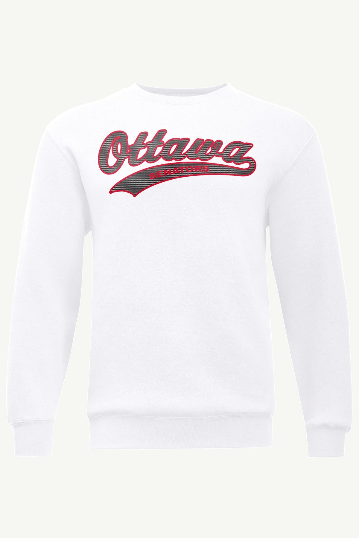 MENS OTTAWA SENATORS TAILSWEEP SWEATSHIRT - White