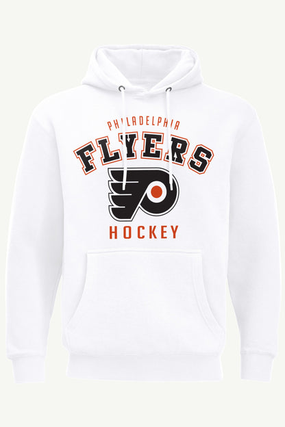 MENS PHILADELPHIA FLYERS GRAPHIC HOODIE - White