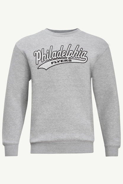 MENS PHILADELPHIA FLYERS TAILSWEEP SWEATSHIRT - Heather Grey