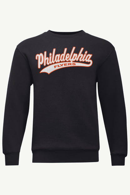 MENS PHILADELPHIA FLYERS TAILSWEEP SWEATSHIRT - Black