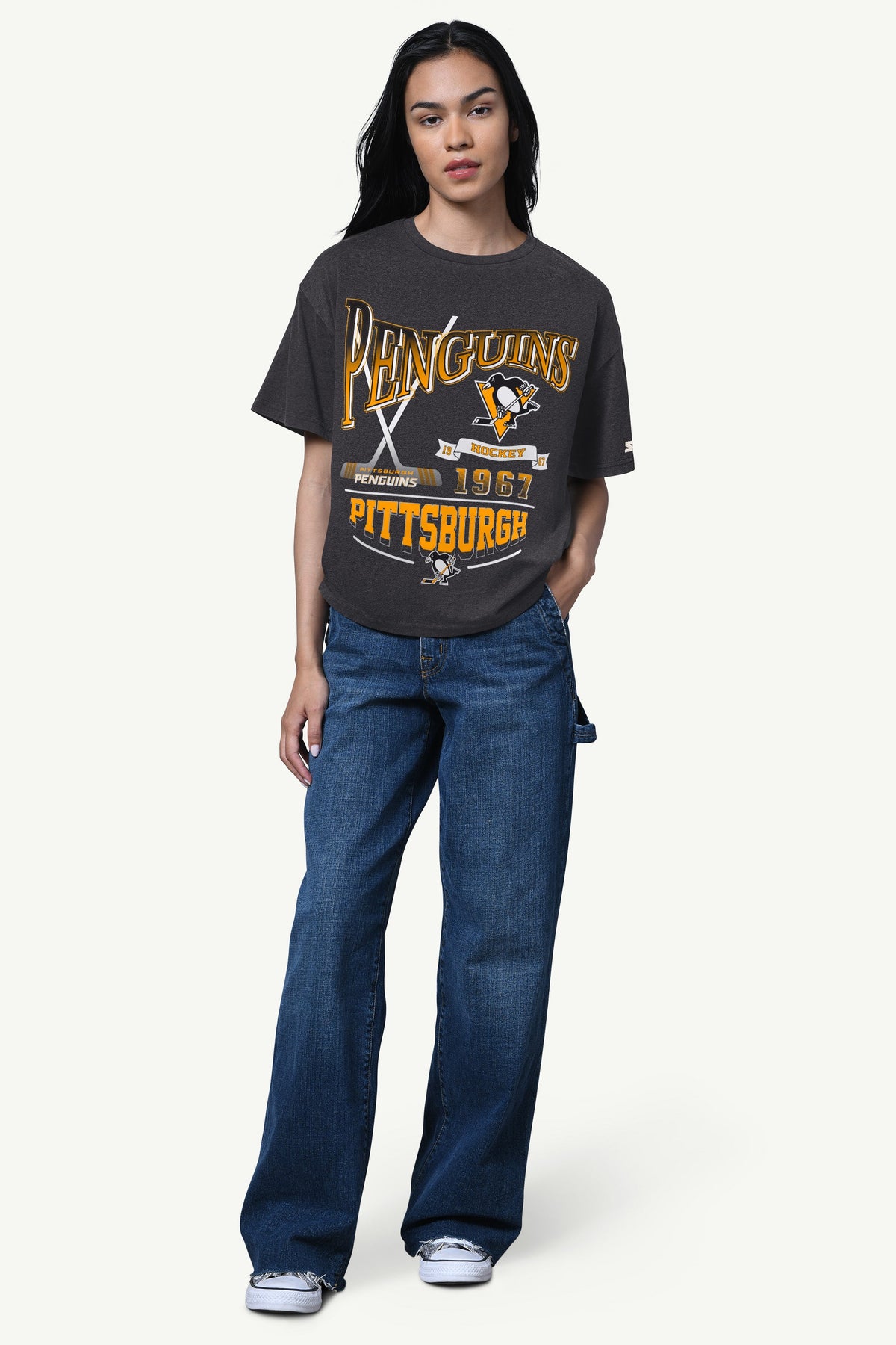 WOMENS PITTSBURGH PENGUINS HALL OF FAME T SHIRT - Starter
