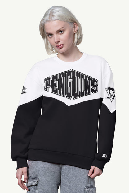 WOMENS PITTSBURGH PENGUINS CLUTCH HIT FLEECE - Starter
