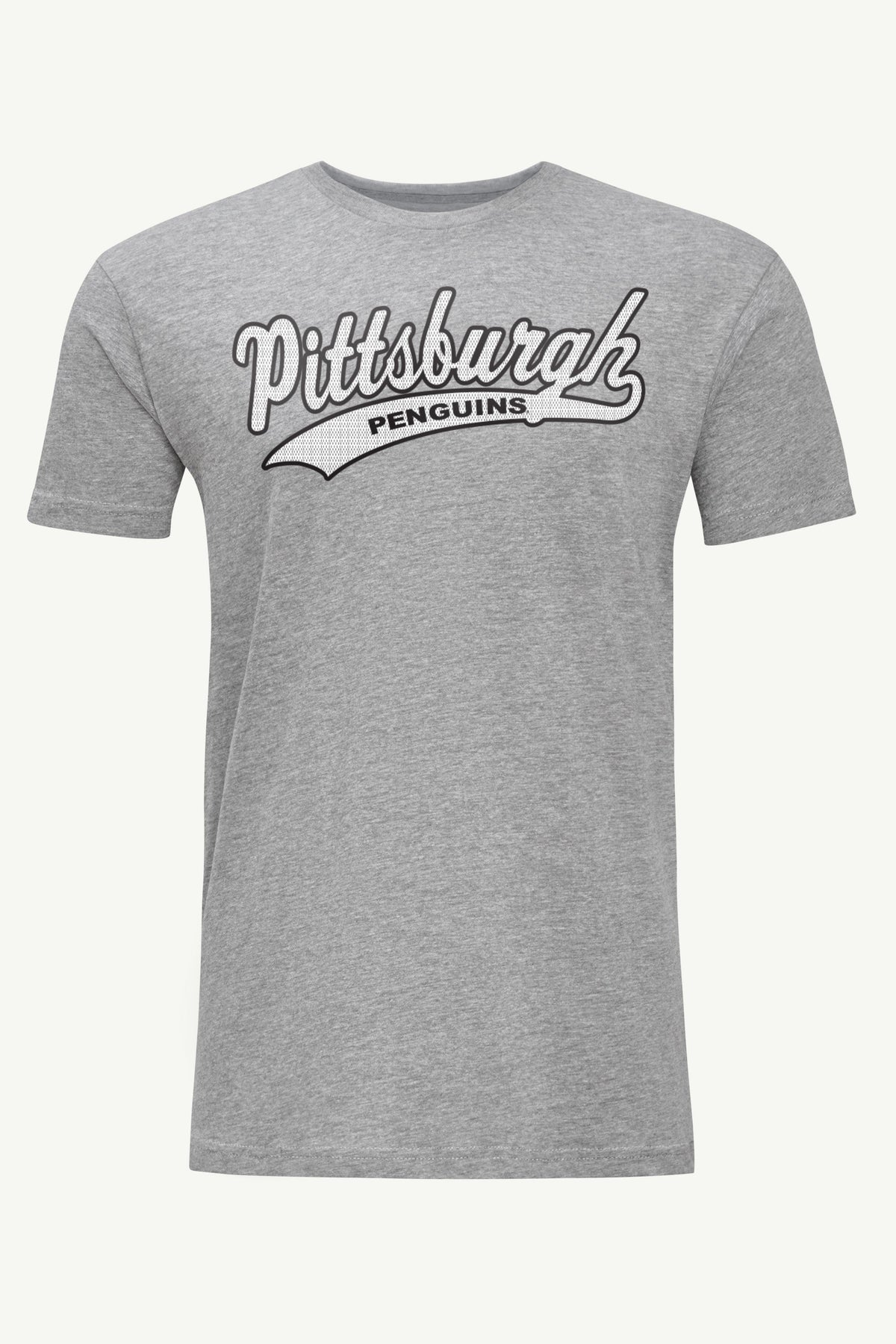 MENS PITTSBURGH PENGUINS TAILSWEEP T SHIRT - Heather Grey