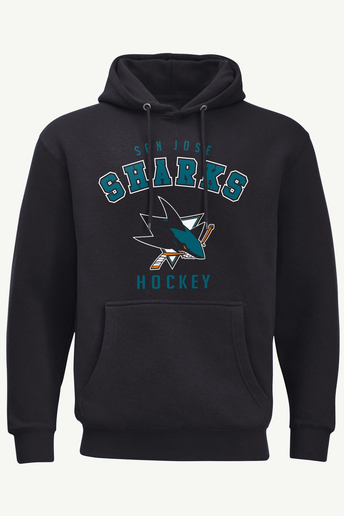 MENS SAN JOSE SHARKS GRAPHIC HOODIE - Black