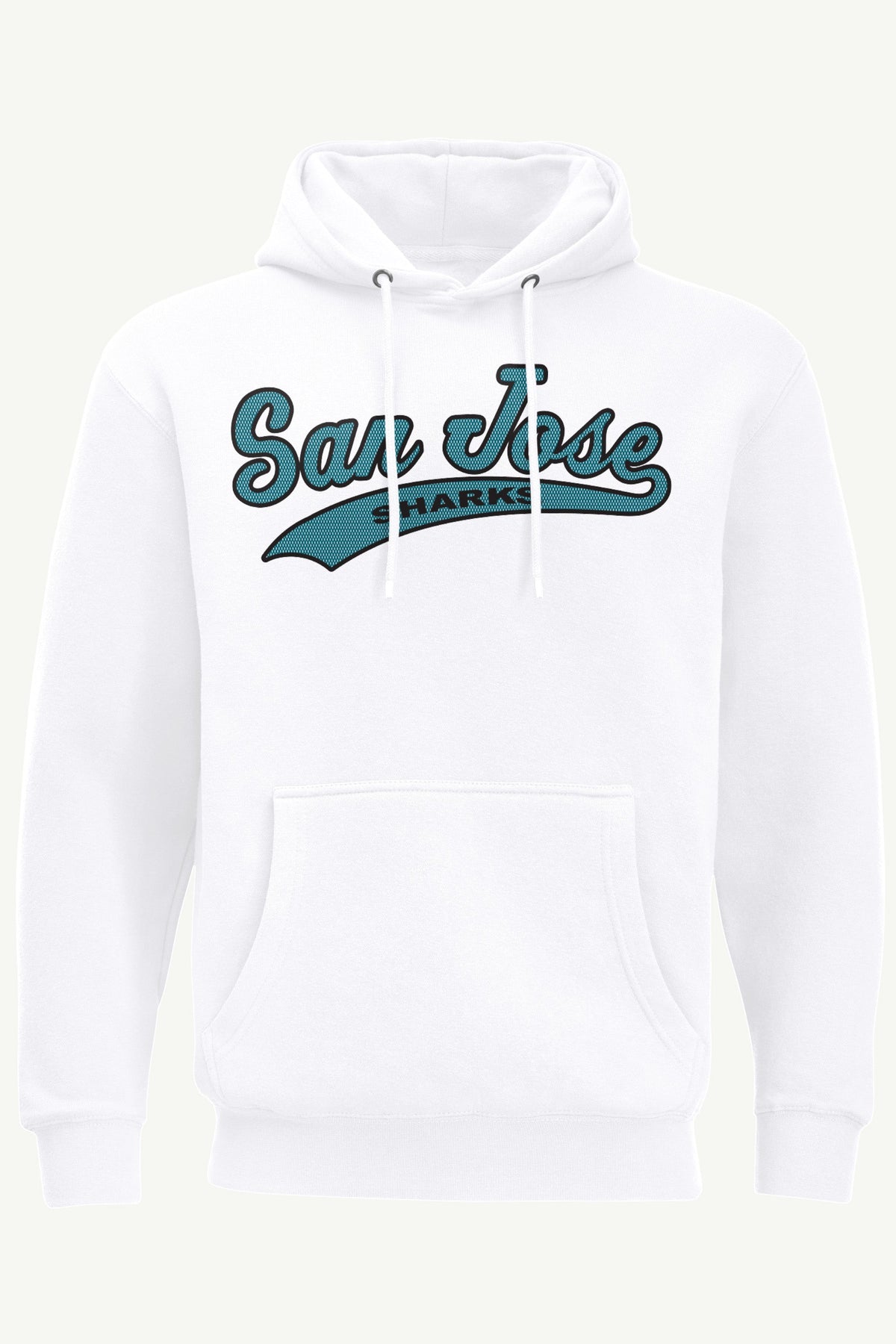 MENS SAN JOSE SHARKS TAILSWEEP HOODIE - White