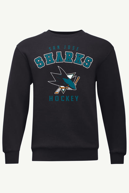 MENS SAN JOSE SHARKS GRAPHIC SWEATSHIRT - Black