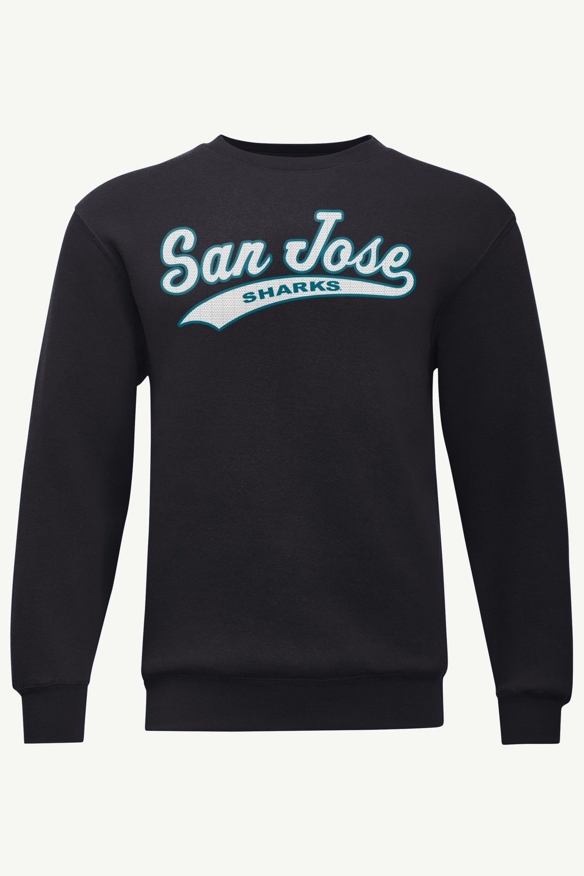 MENS SAN JOSE SHARKS TAILSWEEP SWEATSHIRT - Black
