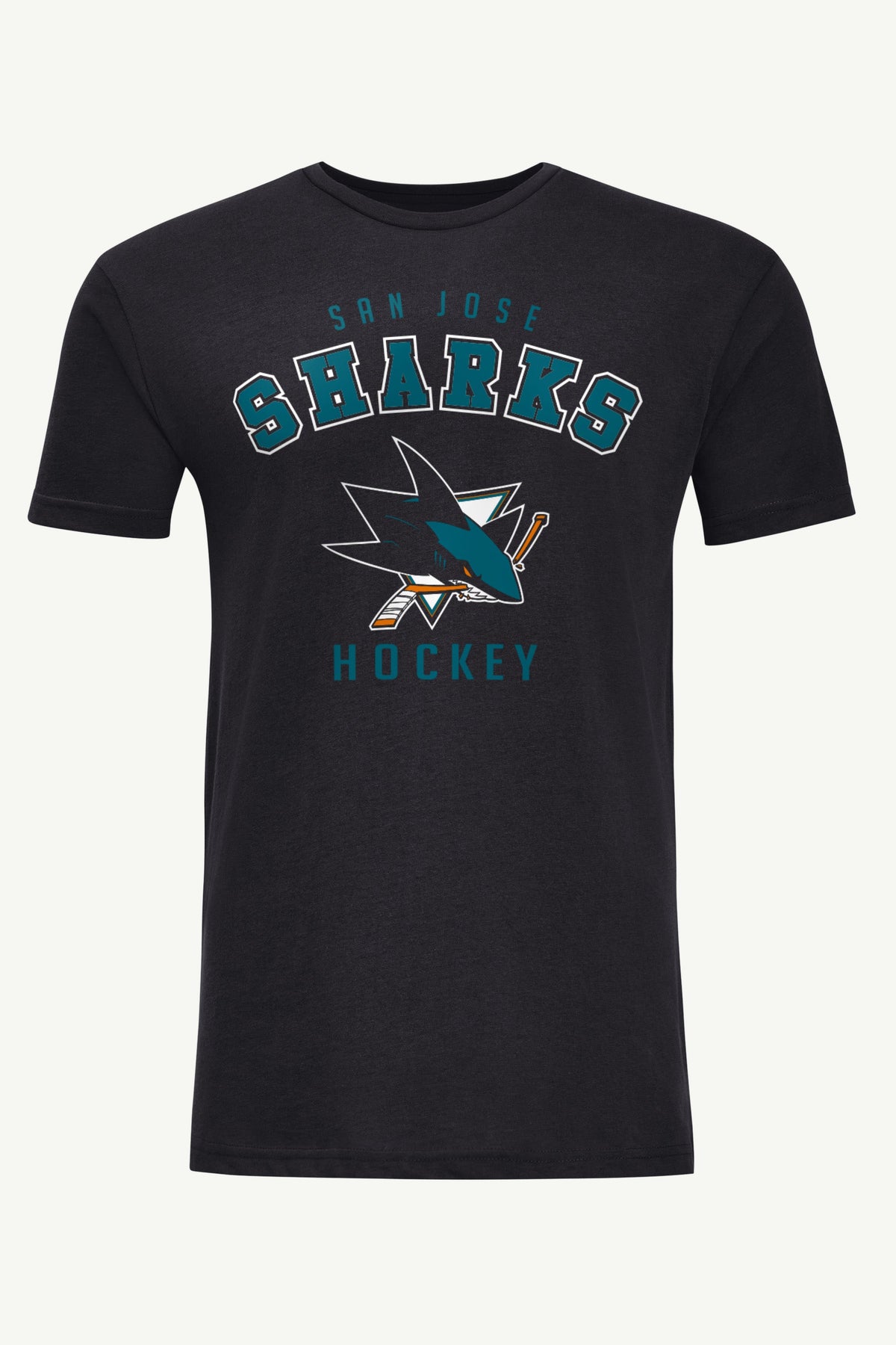MENS SAN JOSE SHARKS GRAPHIC T SHIRT - Black