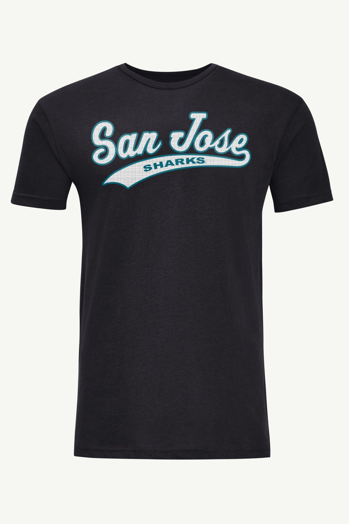 MENS SAN JOSE SHARKS TAILSWEEP T SHIRT - Black