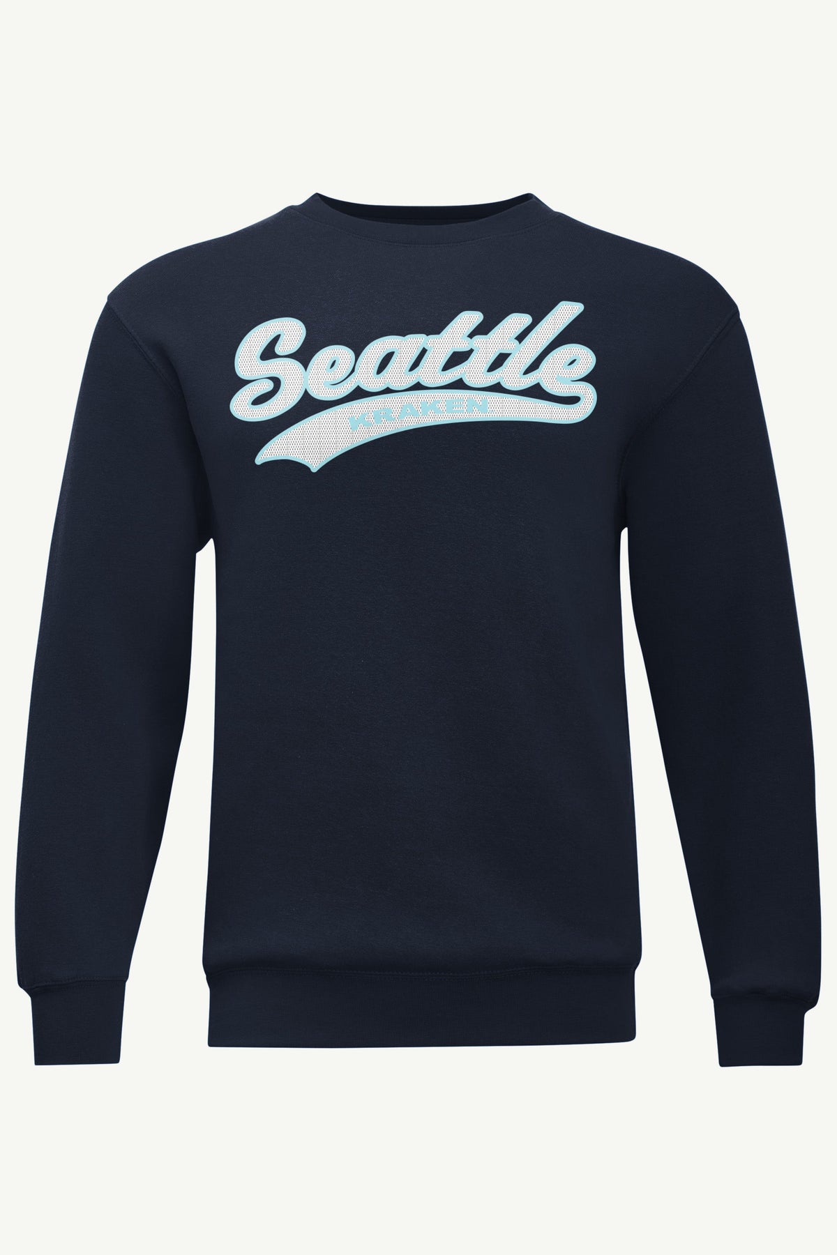 MENS SEATTLE KRAKEN TAILSWEEP SWEATSHIRT - Navy