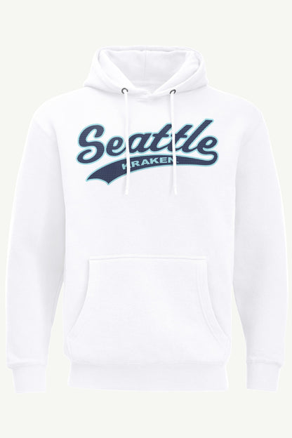 MENS SEATTLE KRAKEN TAILSWEEP HOODIE - White
