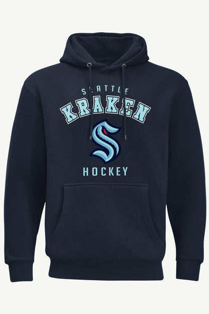 MENS SEATTLE KRAKEN GRAPHIC HOODIE - Navy