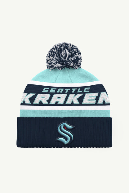 SEATTLE KRAKEN POM BEANIE - Multi